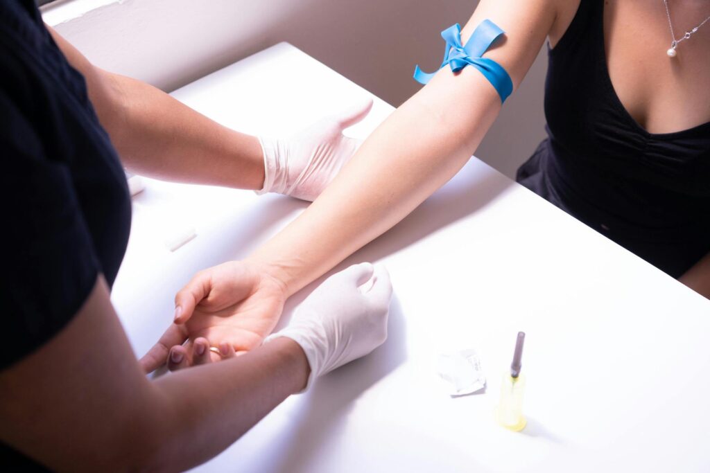 Student Training in Phlebotomy Technician Program